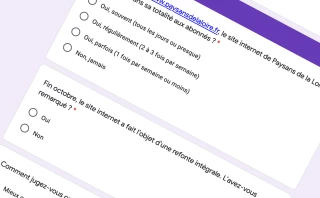 Journal, site internet... Donnez-nous votre avis