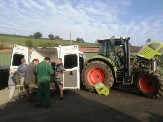 Nouvelle tournée du banc d’essai tracteur