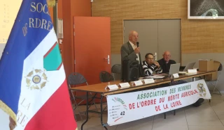 Faire vivre l’association des médaillés du mérite agricole dans la Loire